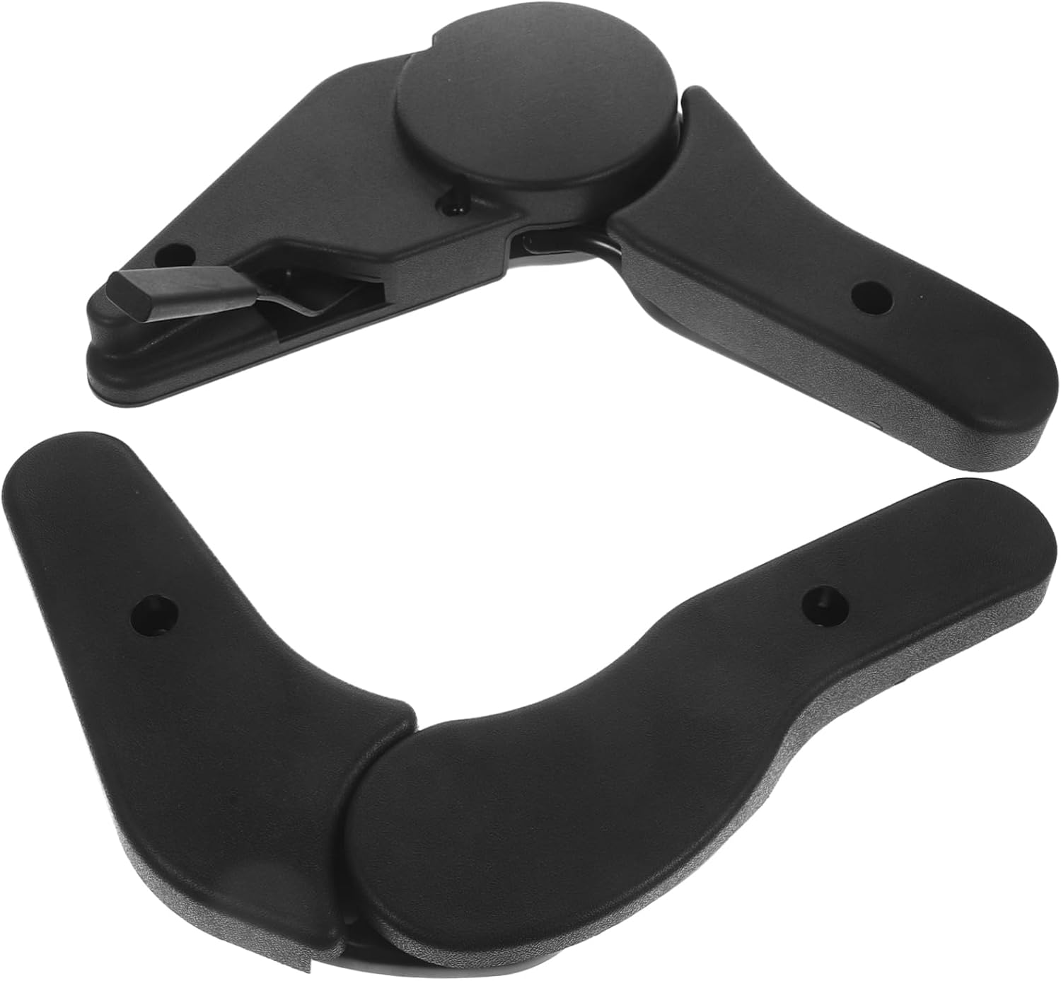 Gatuida 1set Racing Seat Angle Adjuster Adjustable Backrest for Gaming Chair Easy to Install Swivel Chair Accessory Black Design