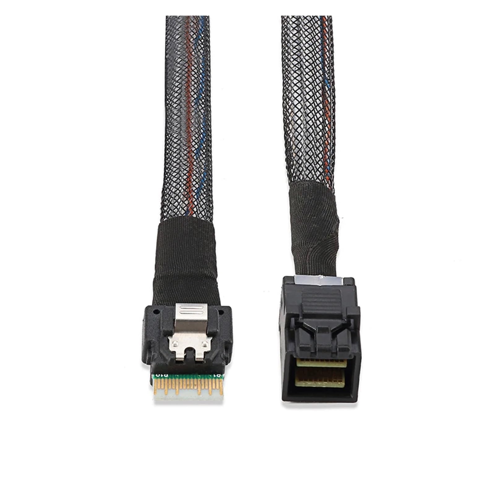 CableDeconn - Cavo PCI-E 4.0 Ultraport Slimline MI NI SAS38P 8654 4i a SFF-8643 MI NI HD, 1 m