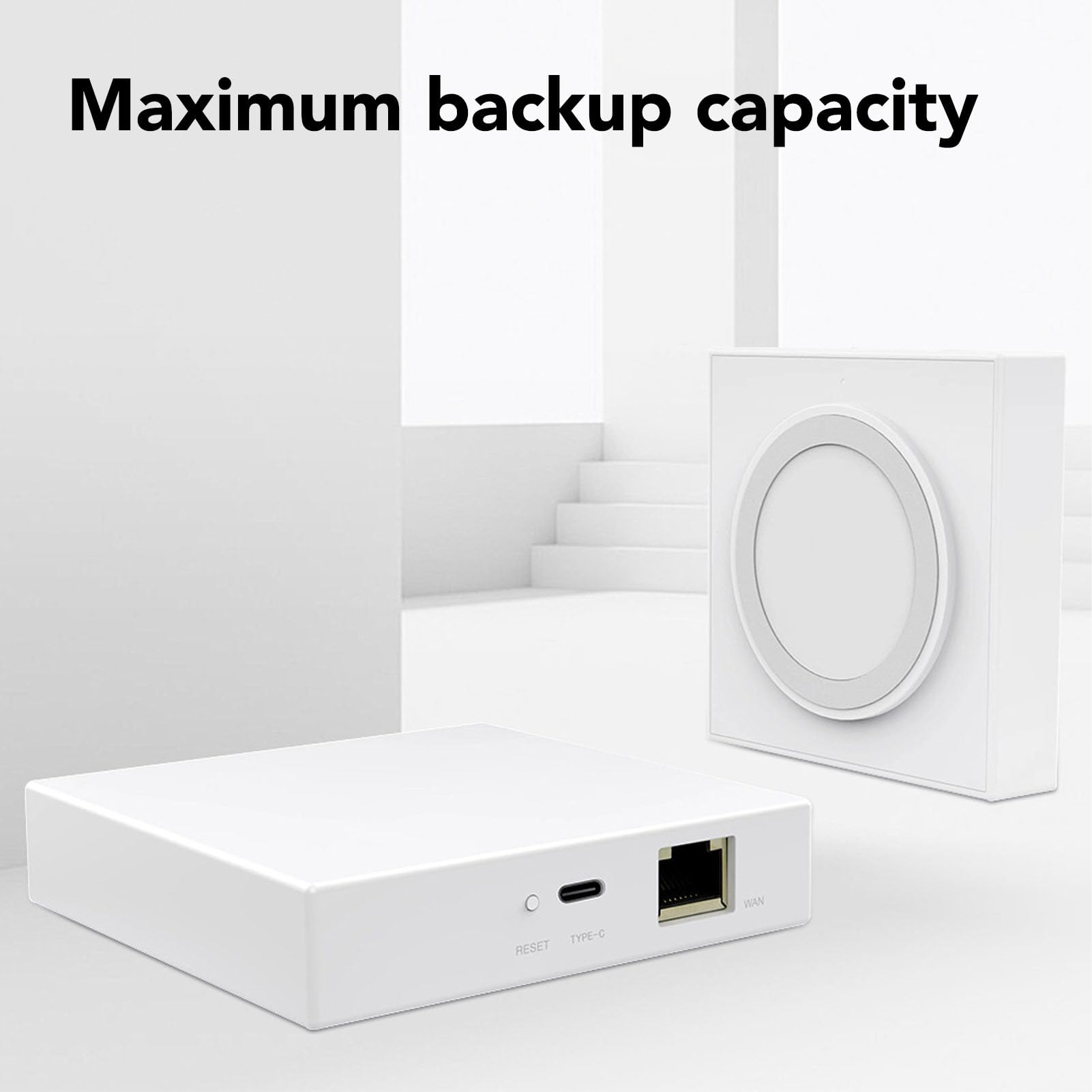 Hyuduo Hub per Casa Intelligente Cablato 3.0 con Porta RJ45 Supporta 200 Dispositivi per la Sicurezza Domestica Automatizzata e il Controllo dell'illuminazione