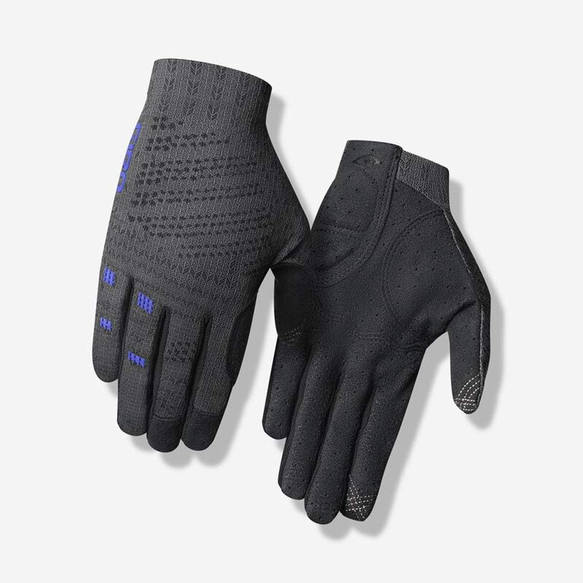 Giro Womens Xnetic Trail Gloves - Titanium/Electric Purple - Size M