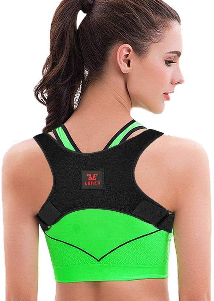 Posture Corrector for Men and Women Comfortable Back Brace for Spinal Support and Back Straightening - Clavicle Brace and Shoulder Support for Improved Posture and Pain Relie, Regular