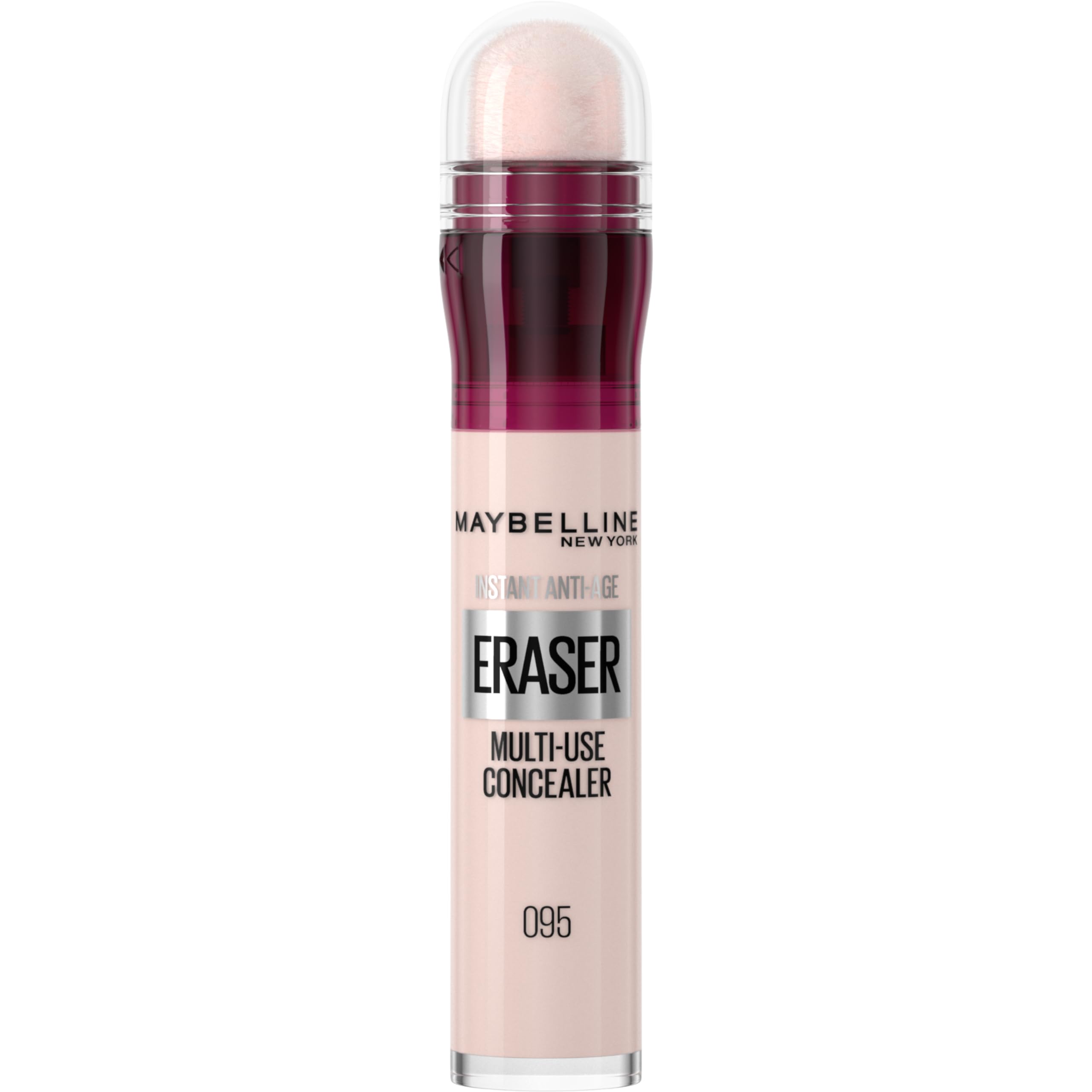 Maybelline 95 Cool Ivory Instant Anti-Aging Korrekturradierer für Augenringe, Falten und Flecken, ultra mischbare Formel