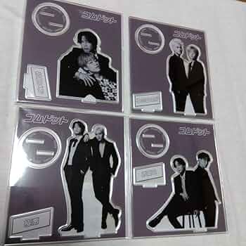 CDF アクリルスタンド　コムドット　5個セット Amazon.co.jp: コムドット アクリルスタンド アクスタ ペア 4