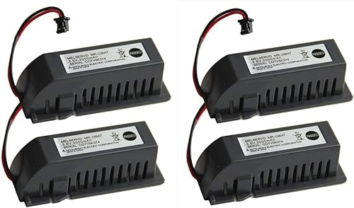 Beacon Pet Paquete de 4 3.6 V MR-J3BAT 2000 mAh ER6VC119A/B PLC CNC Li-ion Batería para ER6VC119A/B MELSERVO MR70