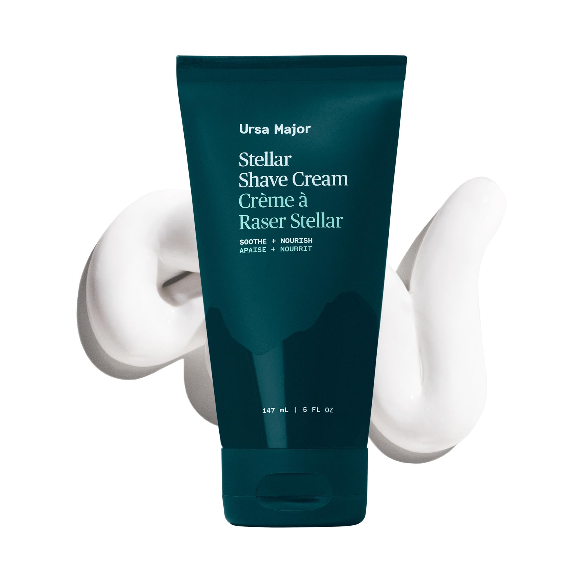 Ursa Major Natural Shave Cream | Non-irritating, Vegan and Cruelty-Free | Formulated for Men and Women | 5.3 ounces