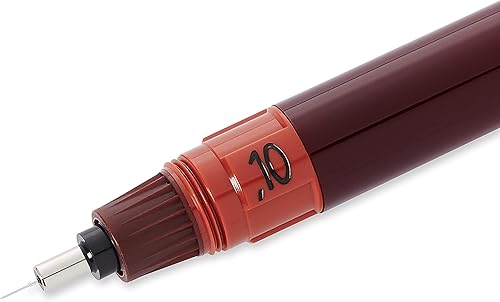 Miniatura 2 de Rotring Isograph Plumas para dibujo técnico. Juego de 3 unidades, Marrón