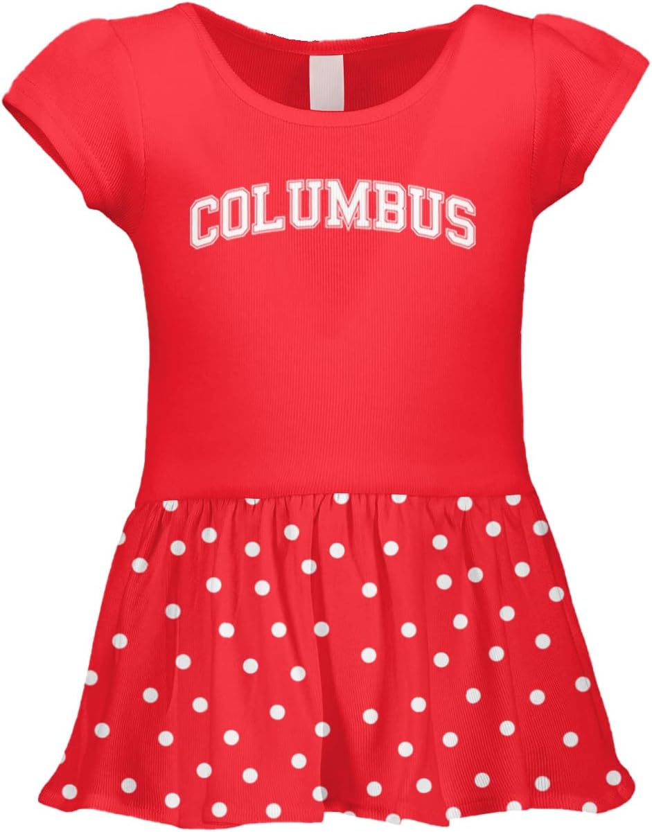 Haase Unlimited Columbus - Sports State City School Infant/Toddler Baby Rib Dress