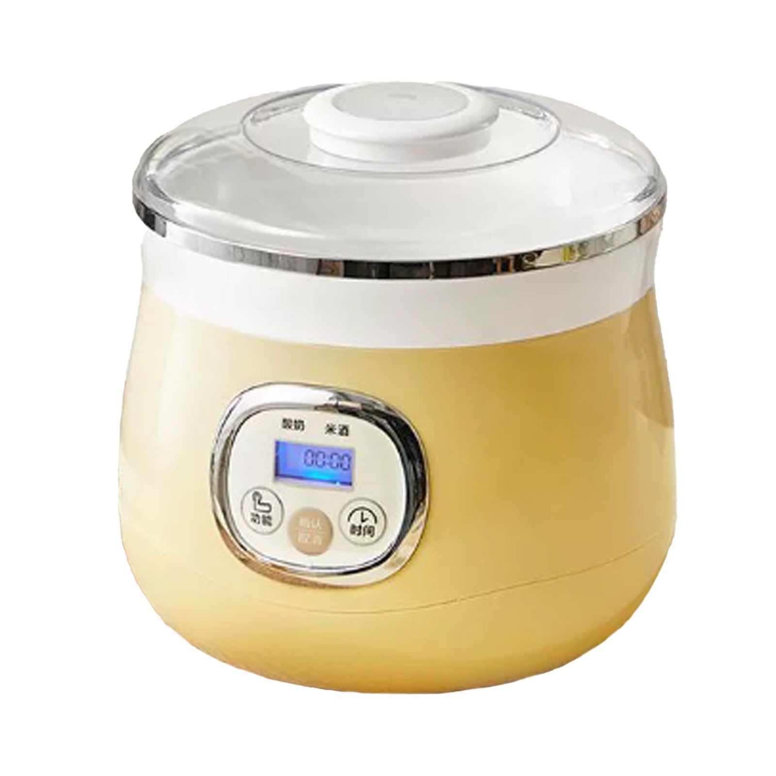 vfdaSWQQ Yoghurt maker, With 1L Ceramic Jar, Constant Temperature Heating, Easy to Clean, Suitable for Family Use