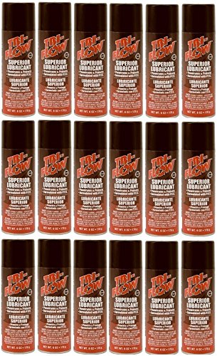 Tri-Flow 20005TF 6 oz Lubricante en Aerosol - Cantidad 20 Latas