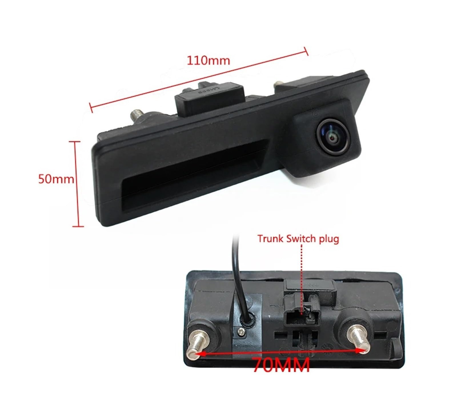 Zamiennik kamery cofania do VW do golfa na polo do Jetta do Tiguan B6 B7 1080P CCD kamera cofania samochodu noktowizor wodoodporna