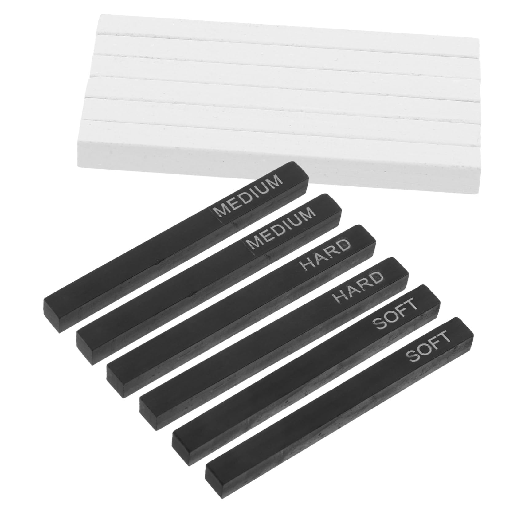 NUOBESTY 5 Juegos De Bocetos Palo De Dibujo Carbón Para Estudiantes Carbón Comprimido Para Adolescentes Lápices De Pintura Profesionales Carbón Duradero Sombreado De Carbón Para