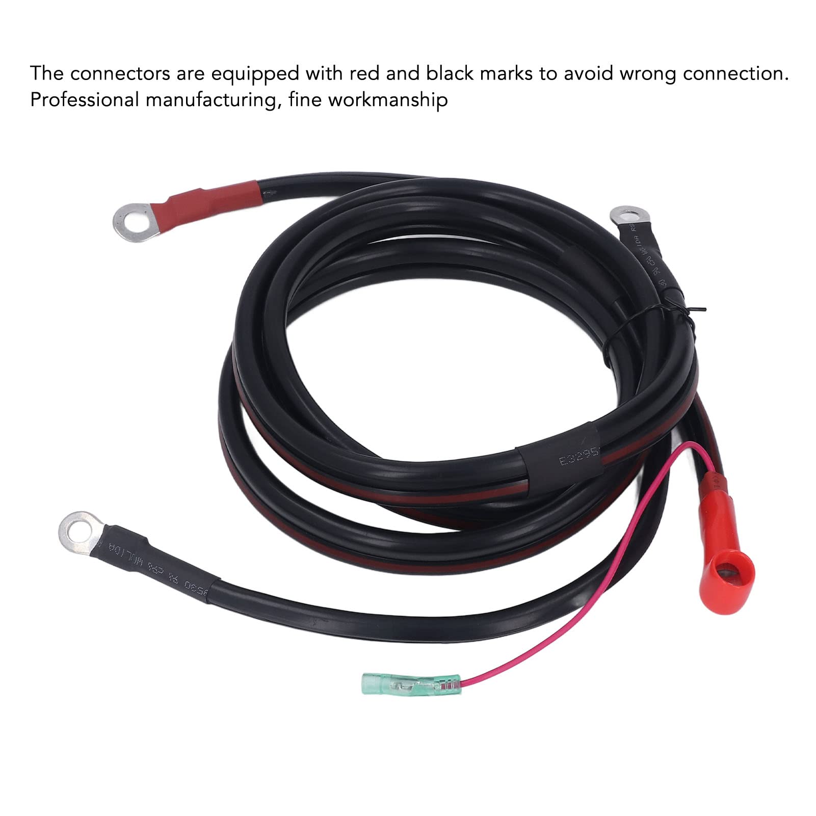 Moteur Hors-bord Câble de Batterie 10 AWG 2m, Remplacement Parsun
