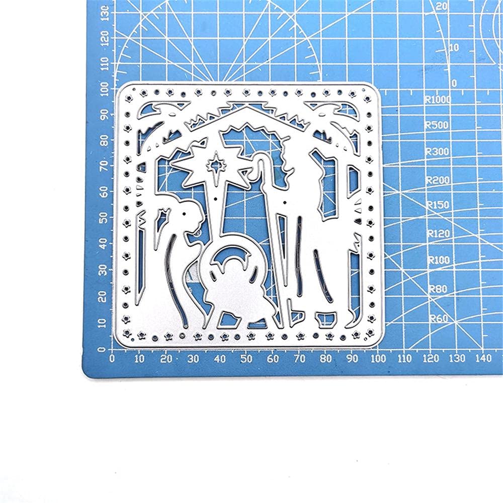 Fustella Metallica Pasquale Per Scrapbooking E Biglietti Fai Da Te - Formato 141x80mm - 3