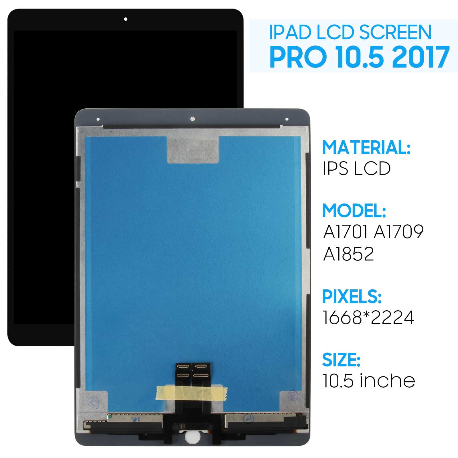 Amazon.com: Screen Replacement for iPad Pro 10.5 2017 A1701 A1709