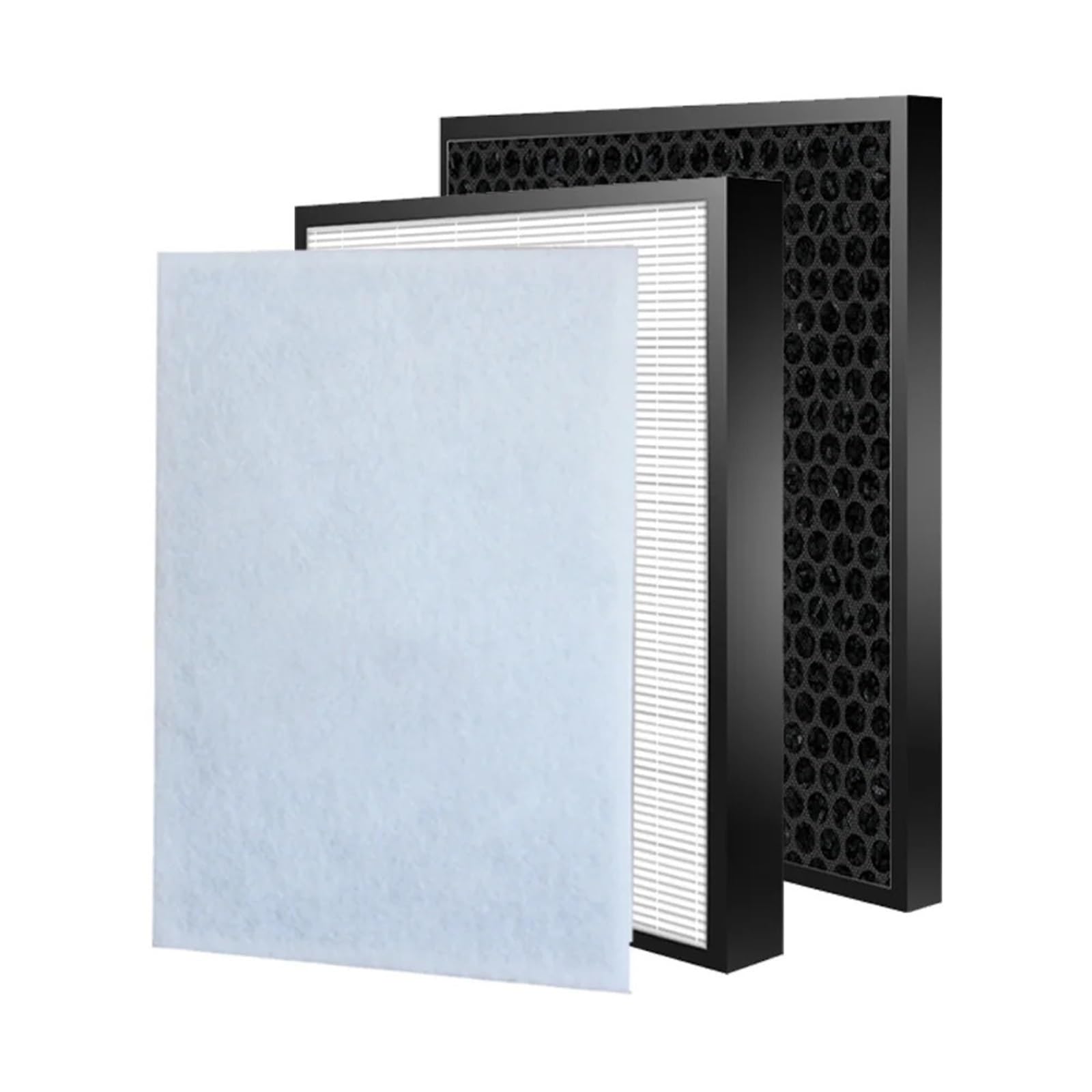 Xotcmhg Hepa And Carbon Compatible For Sharp Kc-G60sa Kc-G60sa-W Hepa Filter And Carbon Filter Replacement Air Purifier Accessories(Hepa And Carbon)