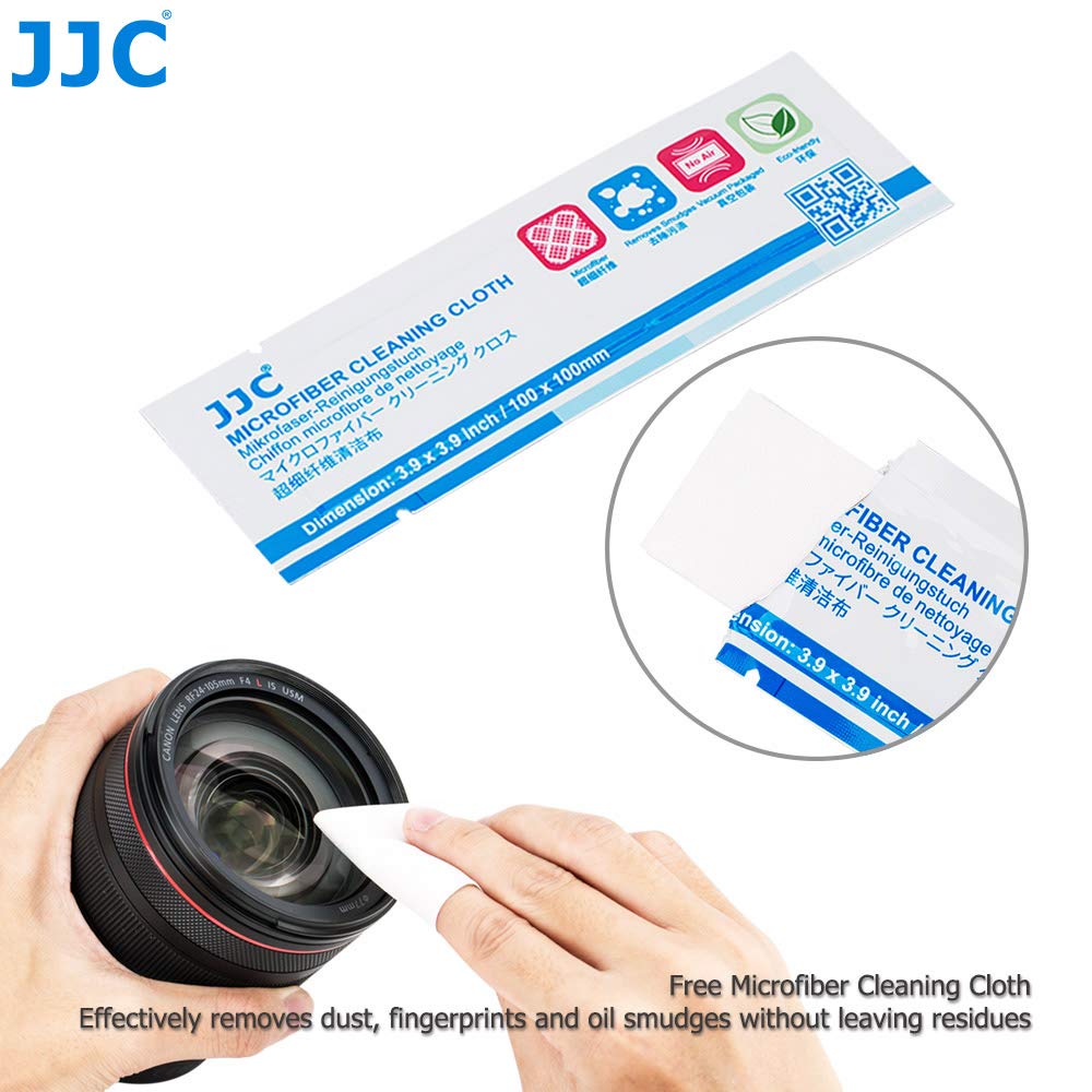 JJC 3 Poche Etui pour Filtre Protecteur Rangement Pliable pour Filtres UV CPL ND jusqu'à 82 mm