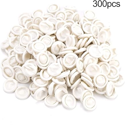 Jinxuny Gel para cuna para dedo, 300pcs L?tex natural Codo para dedo Protector para el dedo Soporte Guantes para el dedo Mangas Ultrafino de seguridad Duradero El?stico Tatuaje Herramienta de manicura Jinxuny Gel para cuna para dedo, 300pcs L?tex natural Codo para dedo Protector para el dedo Soporte Guantes para el dedo Mangas Ultrafino de seguridad Duradero El?stico Tatuaje Herramienta de manicura