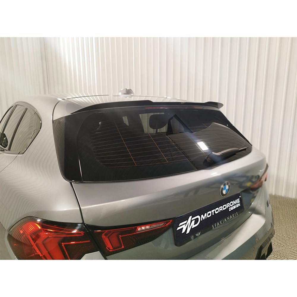 Spoiler da tetto (tappo spoiler) compatibile con BMW Serie 1 (F70) M-Sport 2024- (ABS nero lucido)