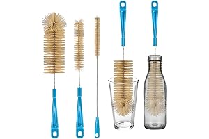 3-Pack Small Bottle Brush Cleaner Set