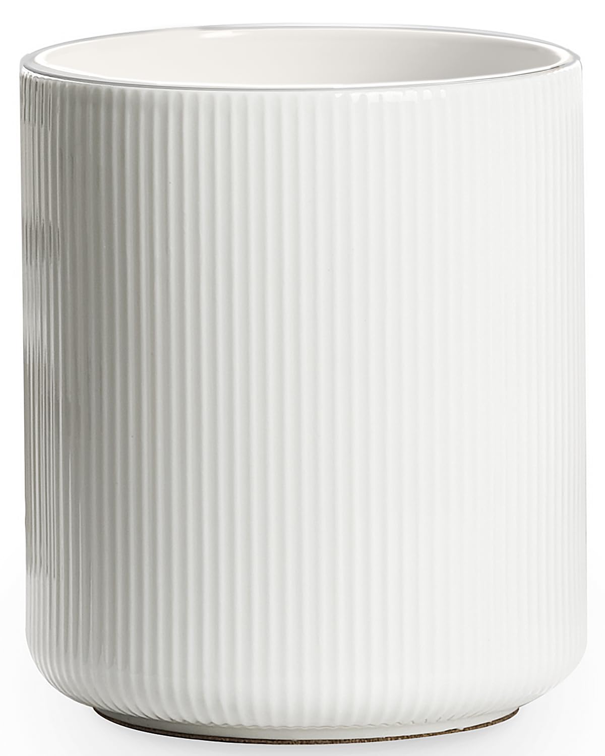 getstar Large Utensil Holder for Kitchen Counter,7.2" Vintage Ceramic Utensils Crocks Utensil Organizer for Spatula Farmhouse Kitchen Decor