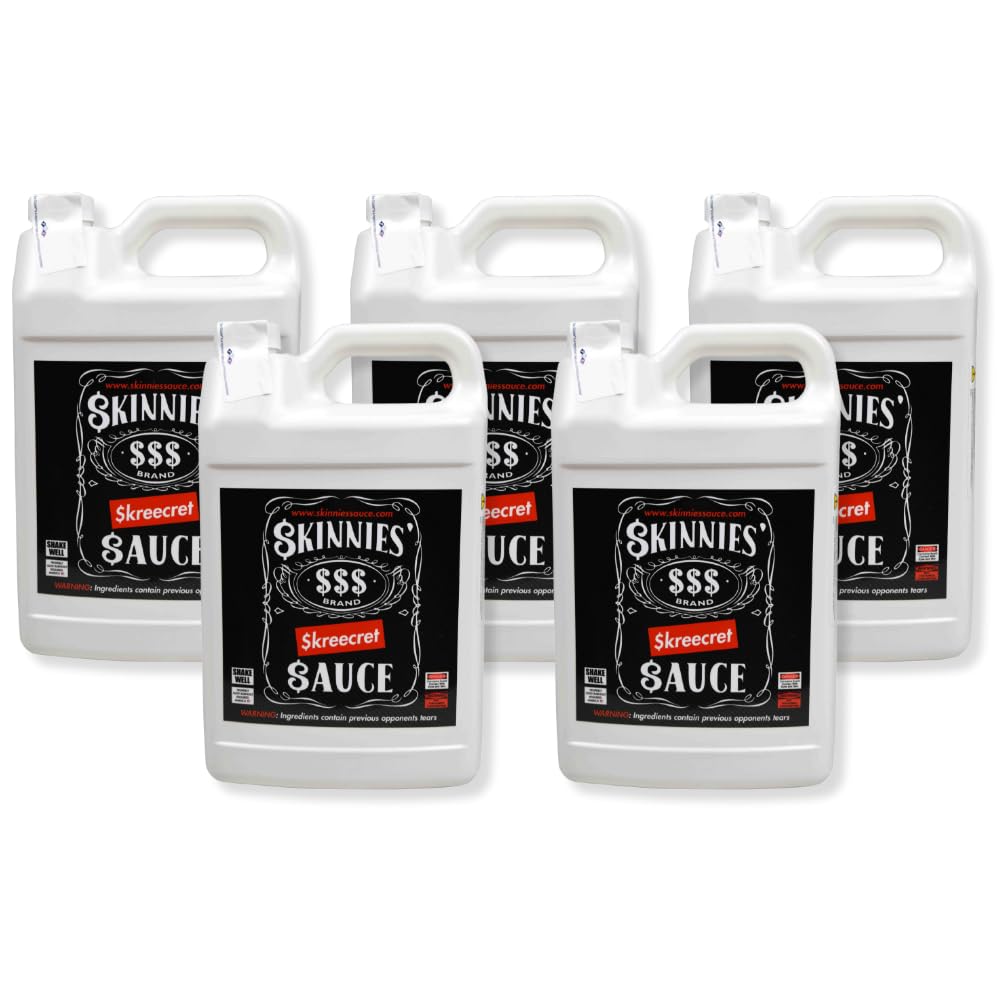 Skinnies Skreecret Sauce Tire Traction Prep Compound - No Prep Burnout Formula for Racing (5-Pack) (Made in the USA)