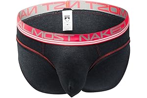 Men's Almost Naked Cotton Brief: Embrace Comfort, Leave Nothing Behind