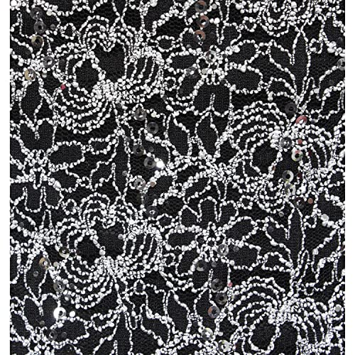 Image of Alex Evenings Women's Tea Length Embroidered Bodice Mother of The Bride Gown, Wedding Guest Dress (Petite and Regular Sizes)
