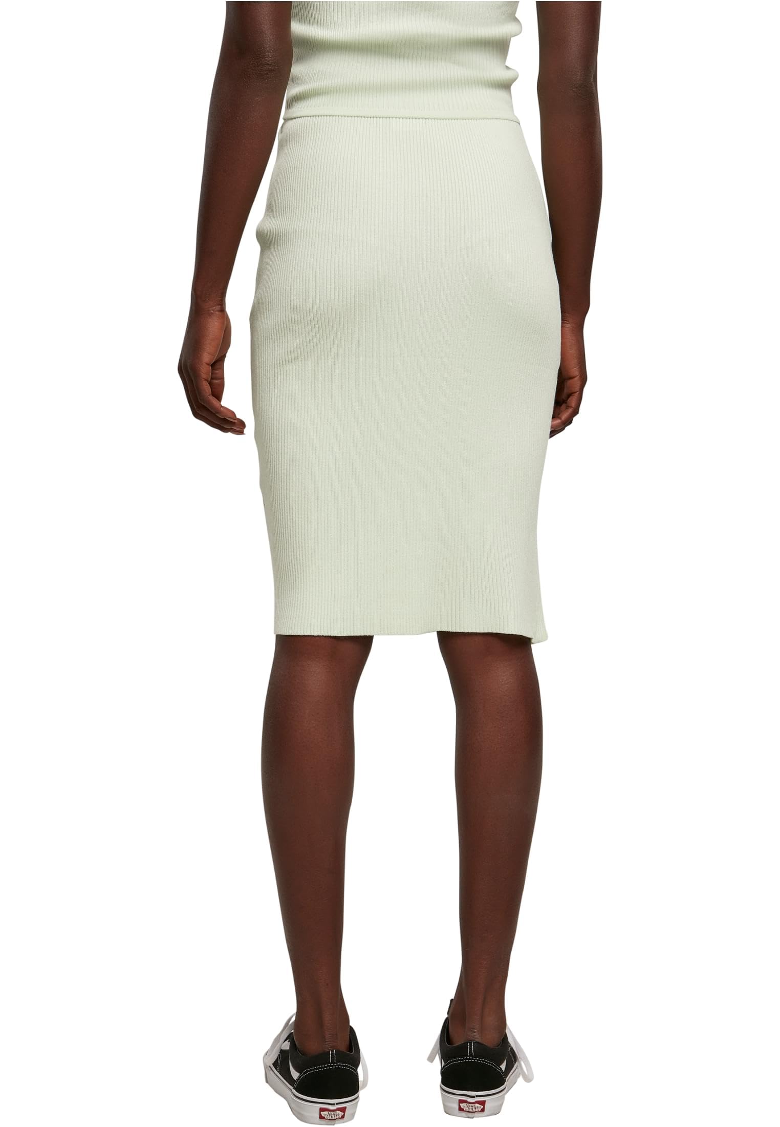 Urban Classics Skirt Kobiety Ladies Rib Knit Midi Skirt