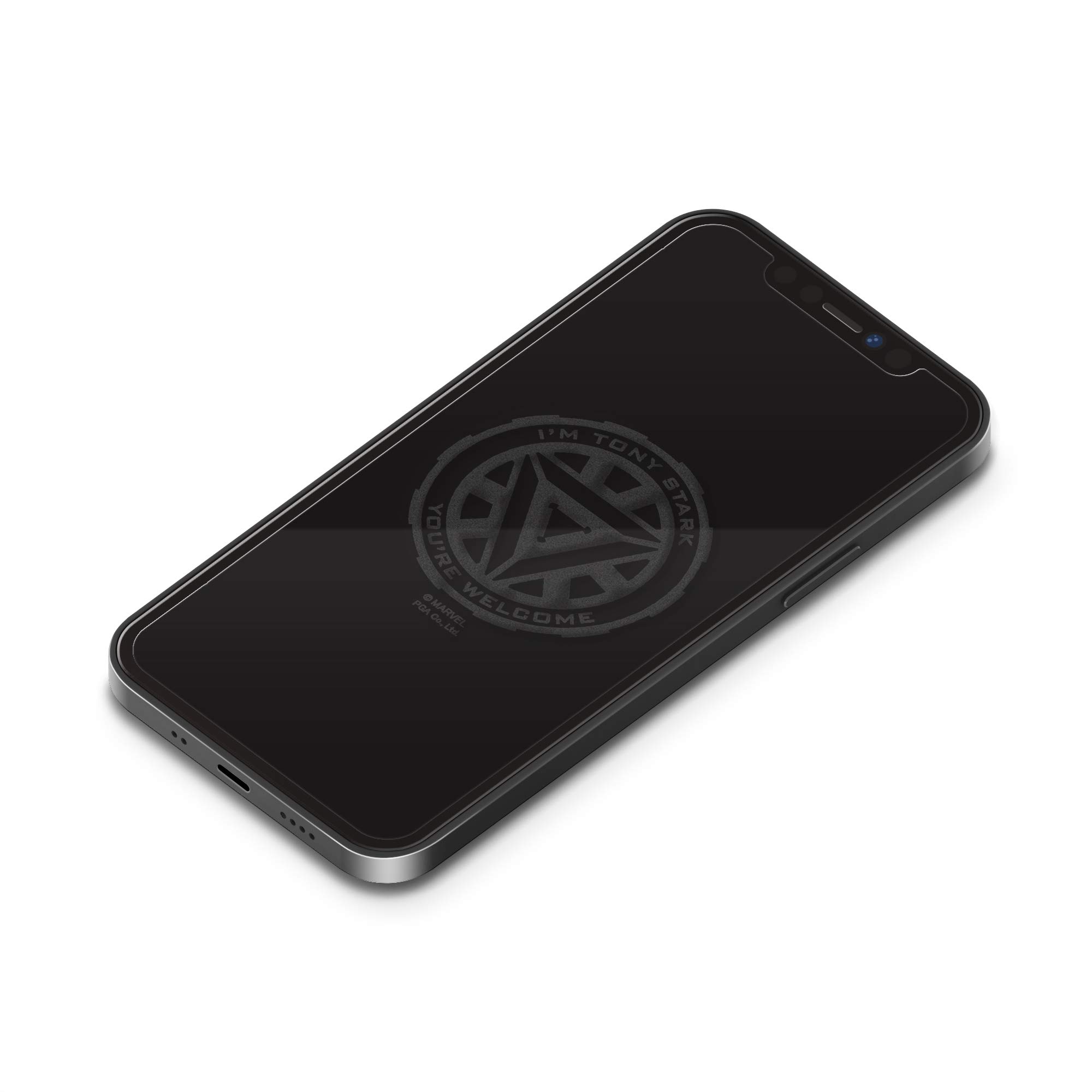 Premium Style iPhone 12 mini用 液晶保護ガラス ［アーク・リアクター］ PG-DGL20F04IRM