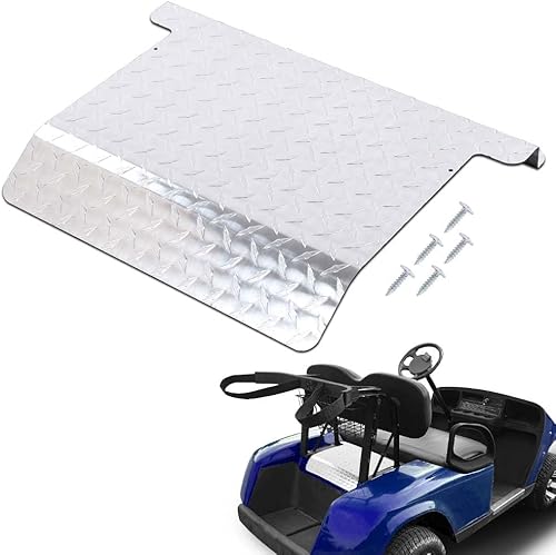 Miniatura 5 de CHEDA Placa de panel de acceso trasero para cubierta de motor de motor compatible con carritos de golf EZGO TXT de 1999 en adelante (no compatible