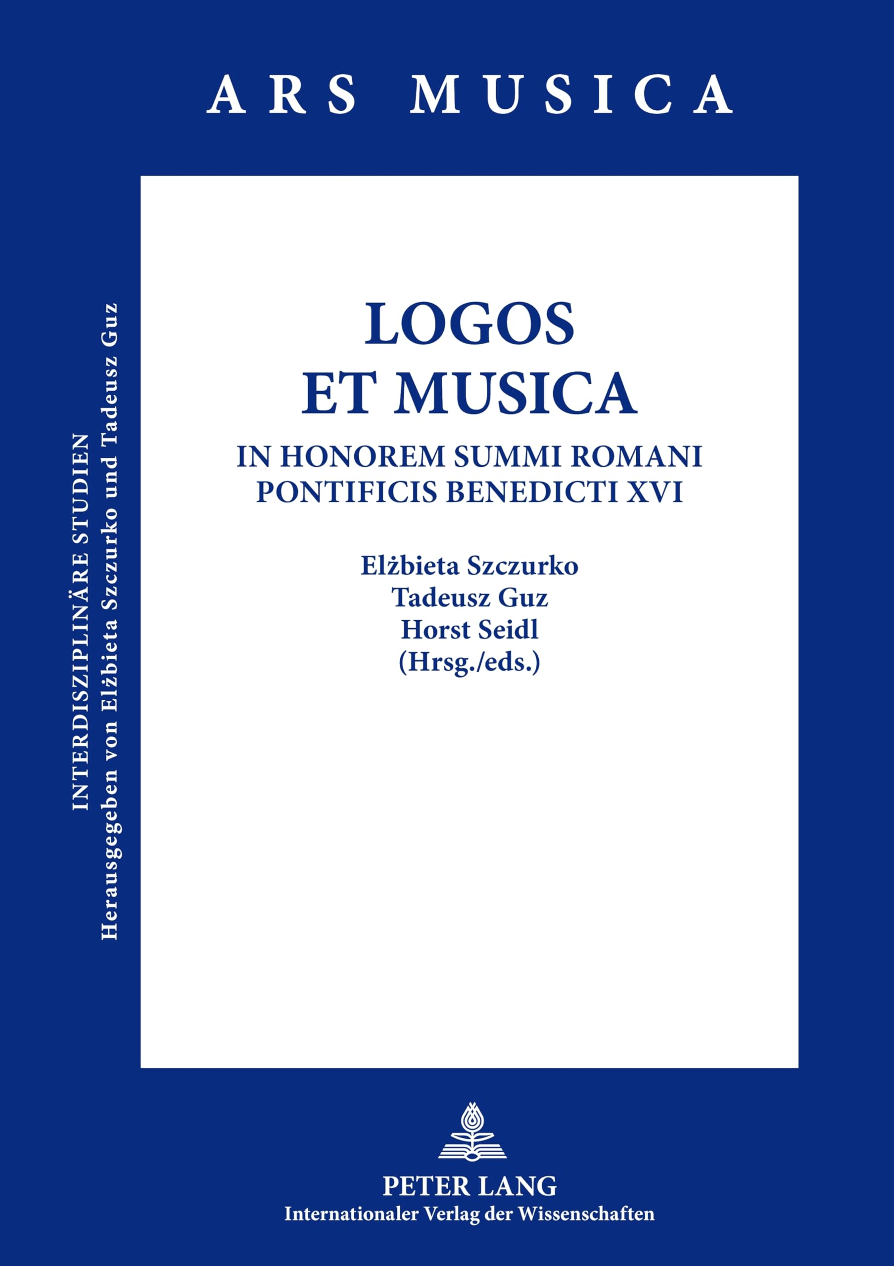 Logos Et Musica pour Benoît XVI, le cadeau idéal pour érudit chrétien