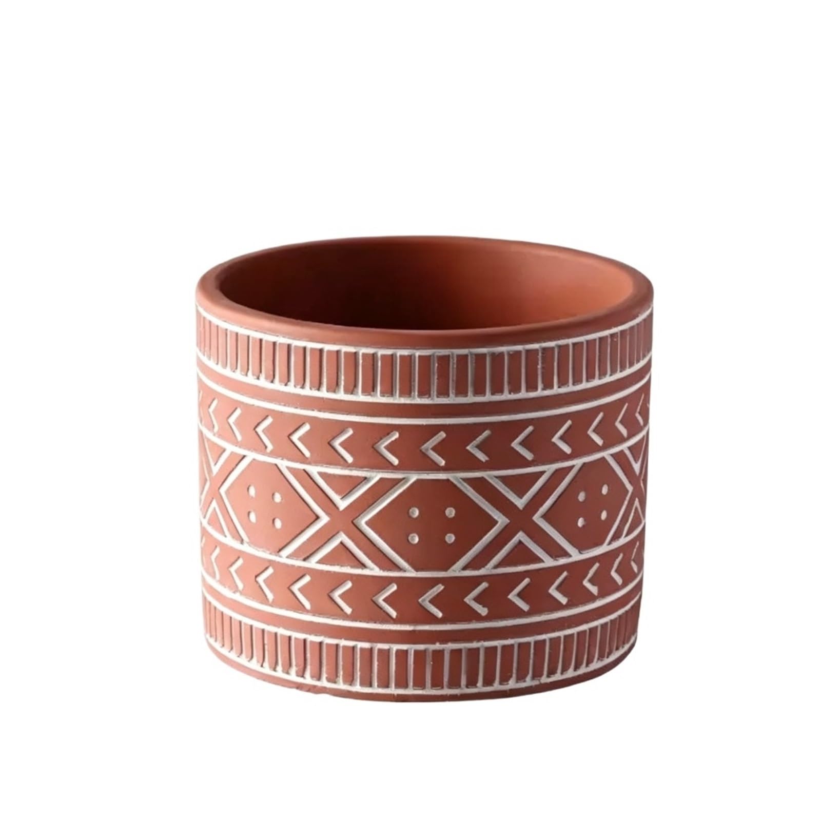 MDNIPQBAM natural Nordic Round Cement Succulent Planter Creative Minimalist Home Decoration for garden