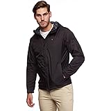 Tommy Hilfiger Men's Lightweight Breathable Waterproof Hooded Jacket
