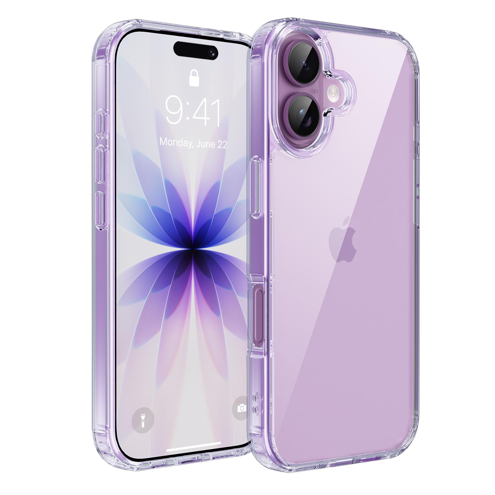 EUMADOVE iPhone 17 ケース クリア【3 倍米軍 MIL 規格・…