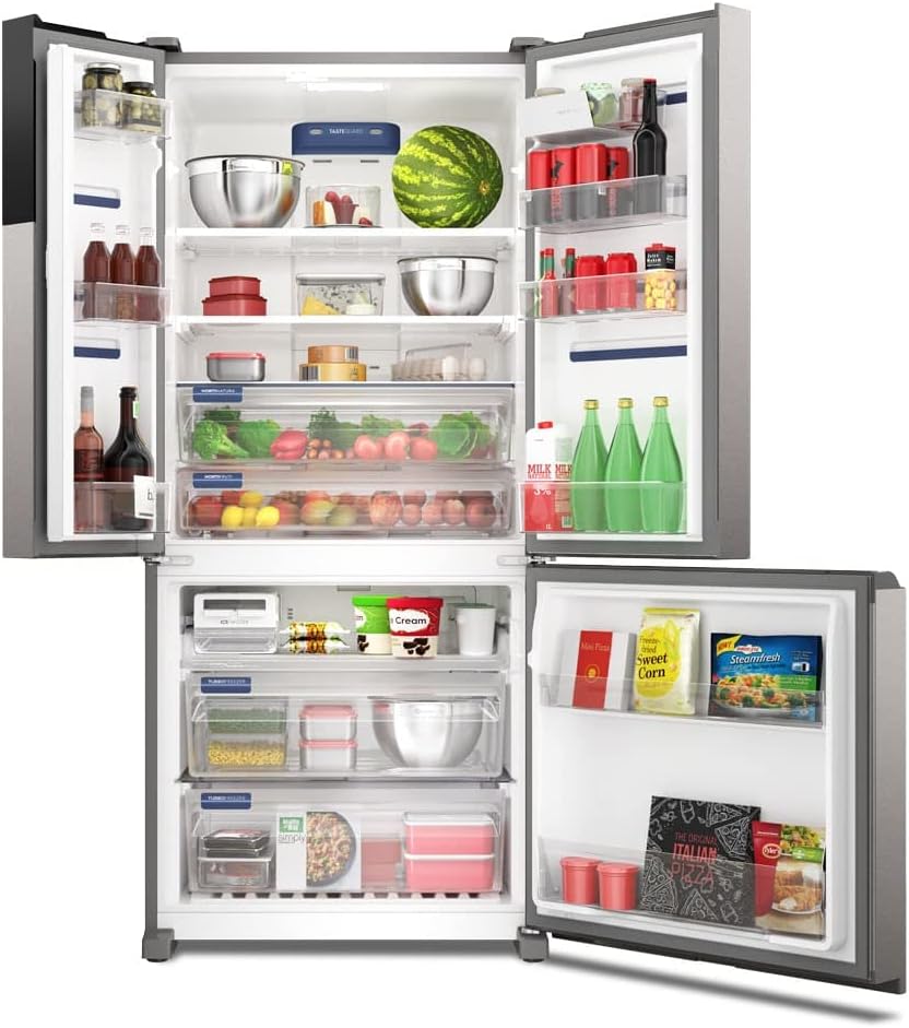 Geladeira Electrolux Frost Free Inverter 590L AutoSense 3 Portas Cor Inox Look (IM8S) - 127V - Image 5