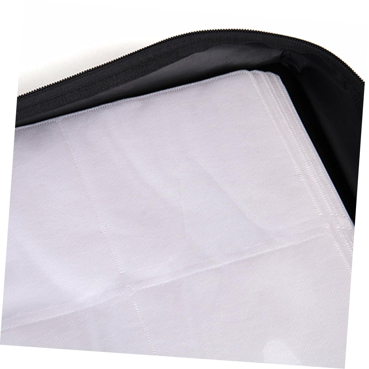 Cabilock Noir Étui CD en PU Cuir 240 Compartiments pour Voiture