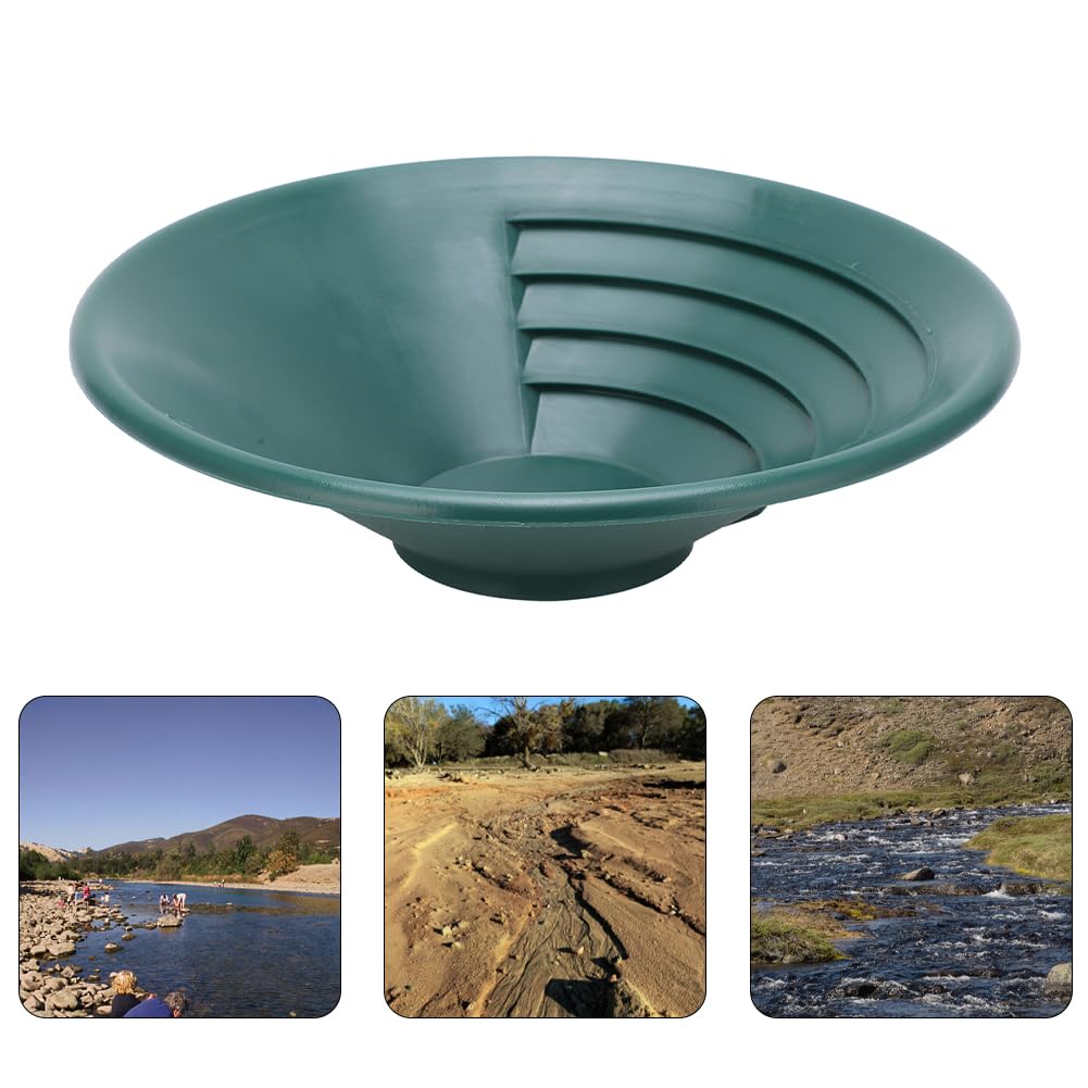 GoldSax V-Pan Goldwaschsystem – 50 X 15 Cm, Abnehmbare Griffe, Ultraleichtes Aluminium, Mit Konzentratormatten – Für Flüsse, Bäche, Seen & Strände – Goldwaschen Unterwegs