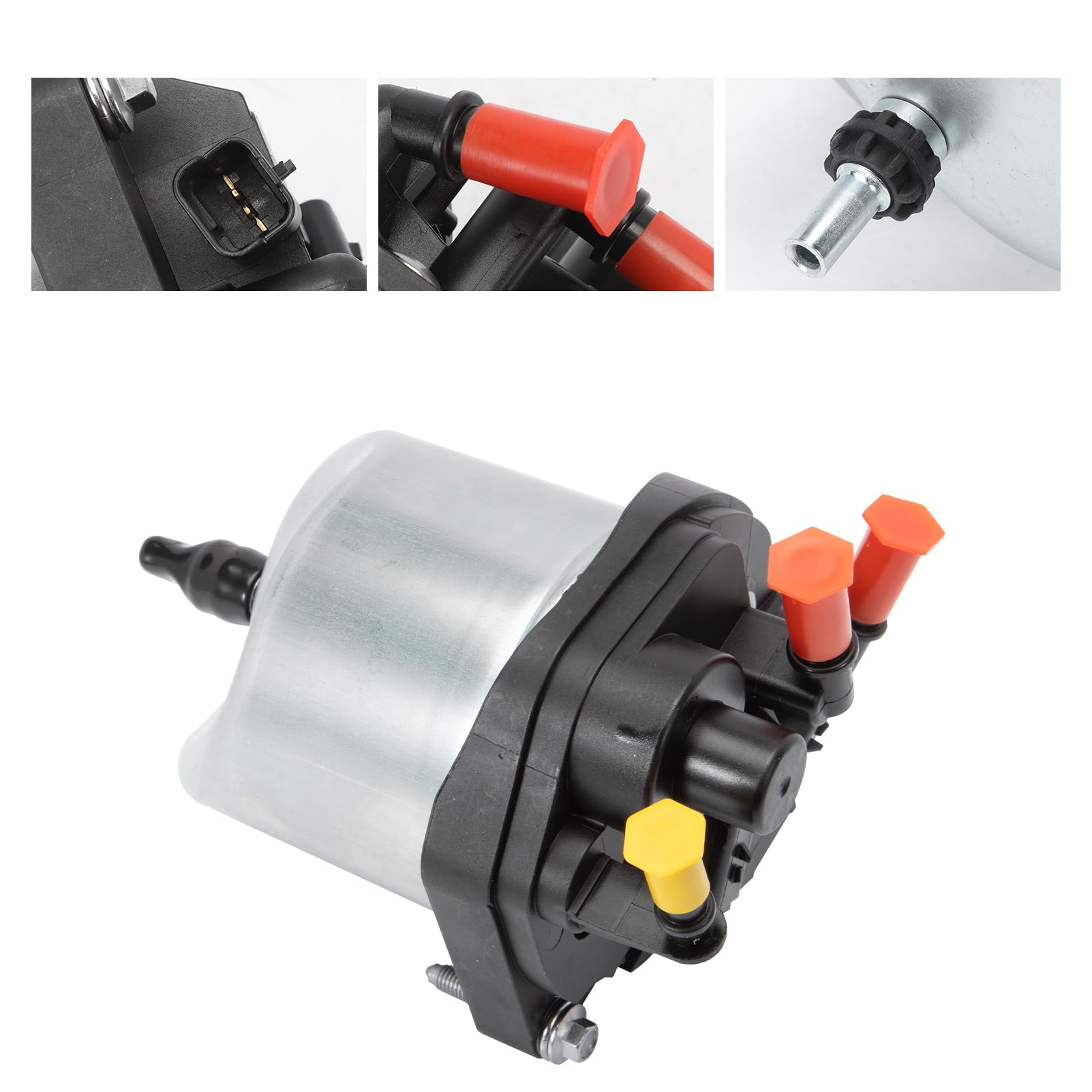 Carcasa de filtro de filtro de combustible 9809757980 compatible con Berlingo (B9) C3 C4 C5 DS4 DS5 Carcasa de filtro gasoil Compatible Partner 208 308 508 1906E6 190197