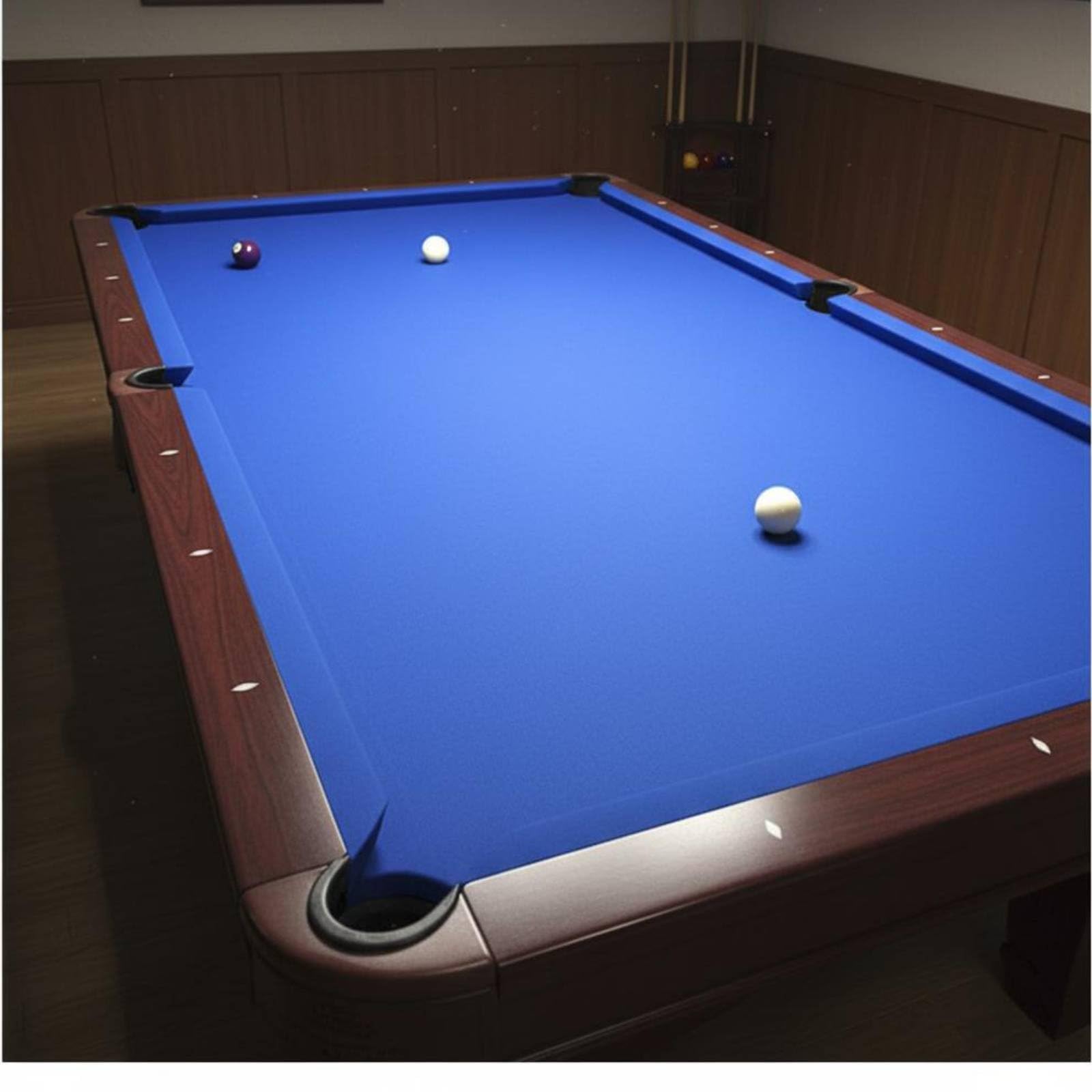 Biliardo Copertura Feltro Tavolo Piscina Tessuto Professionale Antipilling Superficie Omogenea Funzione Adatto per Biliardo Ambienti Privati