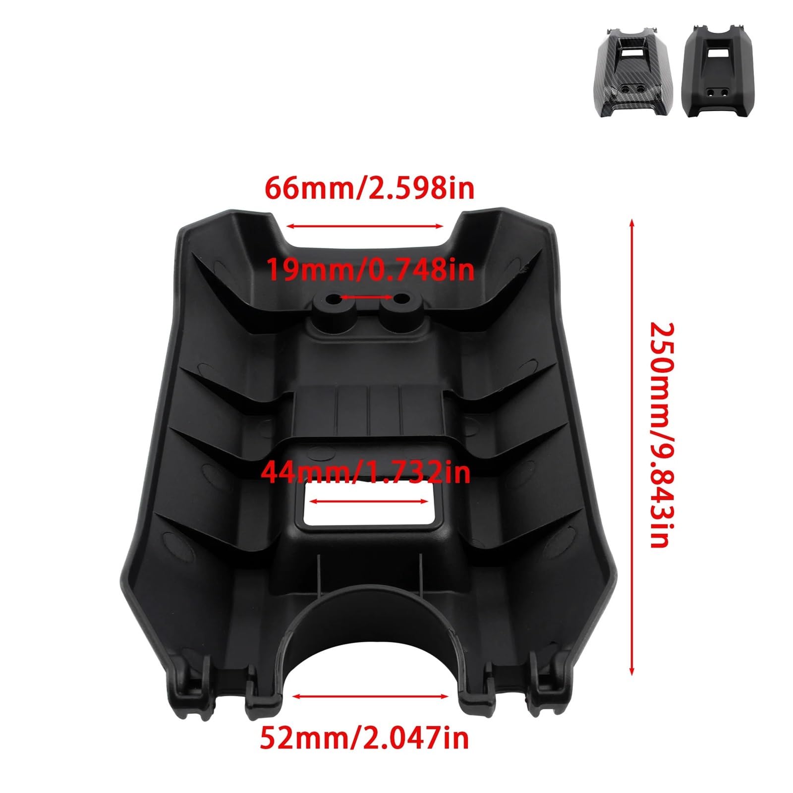Battery Top Cover Osłona komory baterii ochronna pasuje do Surron Light Bee X Carbon Fiber Parts Dirt Bike Motorcycle Enduro Motorcycle Side Battery Cover(B)