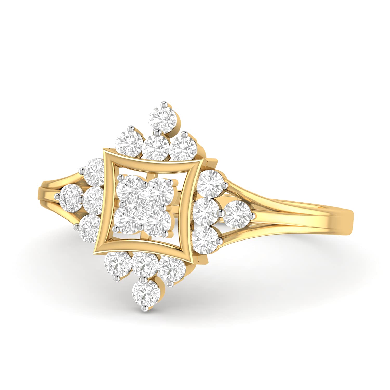 PC Jeweller The Bekka Diamond Ring (Ring Size: 13)