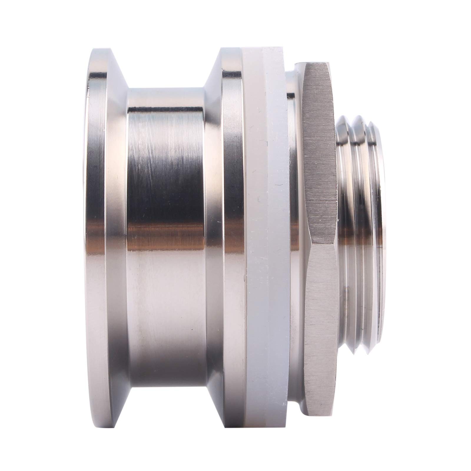 1.5 Tri Clamp Bulkhead Compression Fitting 304 Stainless