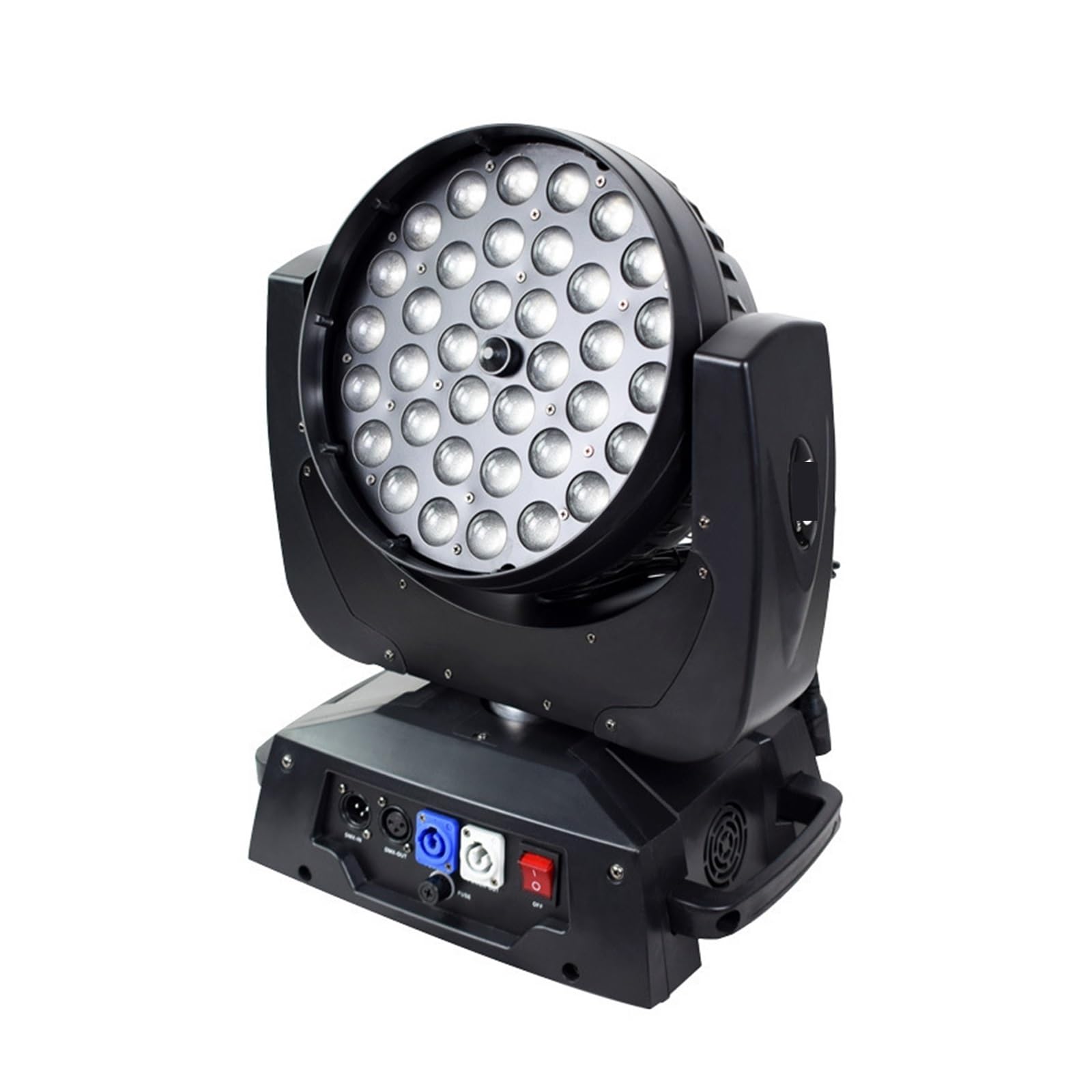 Światła Sceniczne, Szybka wysyłka LED Wash Zoom reflektor z ruchomą głowicą 36x10W RGBWA + UV 4w1 ekran dotykowy Lyre 16 kanałów DJ Disco Party Bar