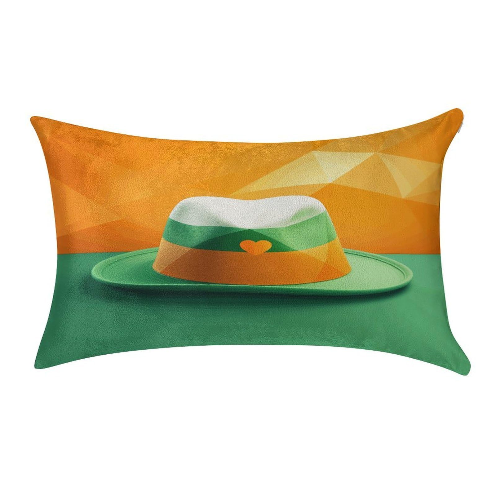 Btcowzrv Style Hat Pattern Pillow Cover Pillow Case Pillowcase