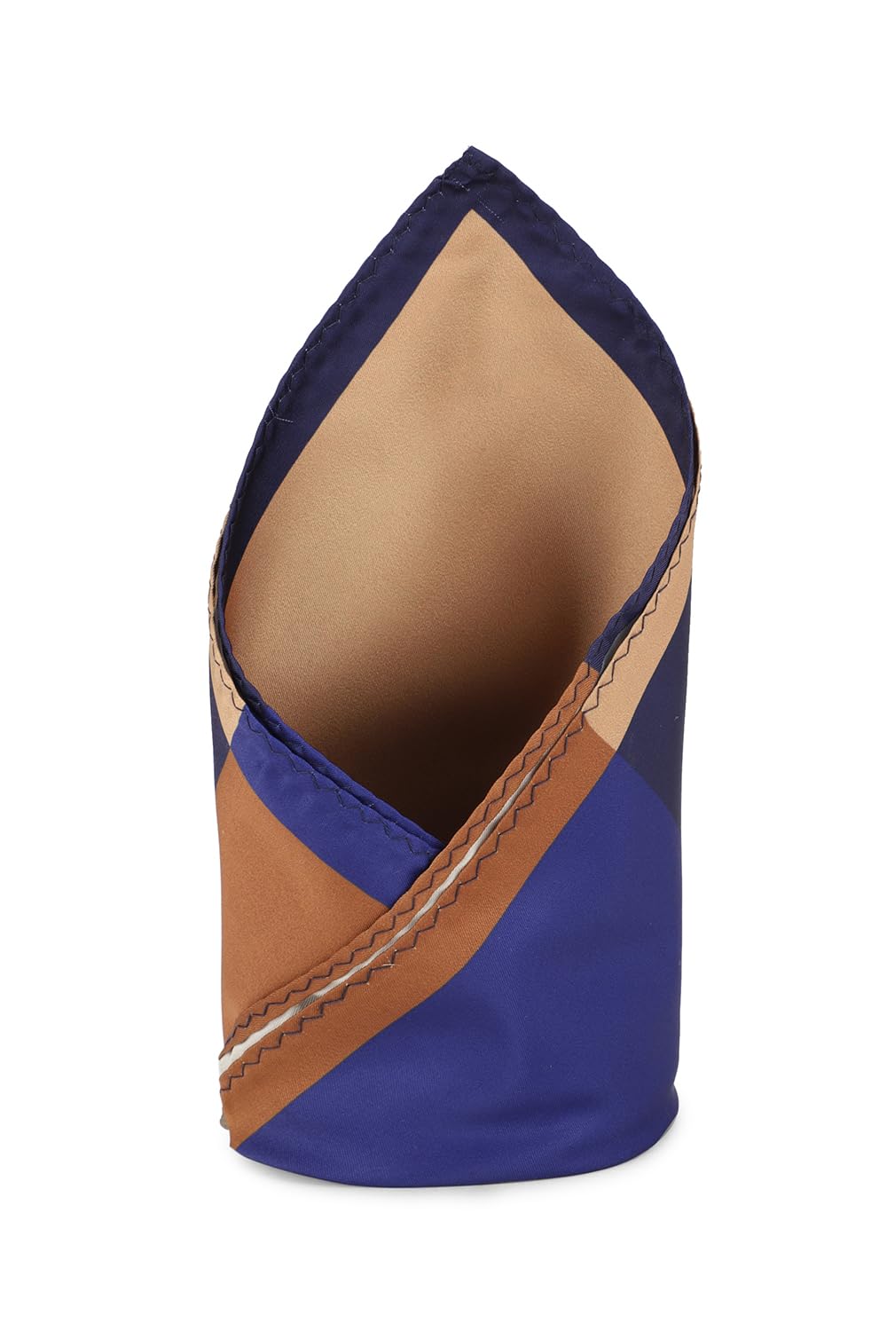 louis philippe Men Multi Check Formal Pocket Square-picture-17