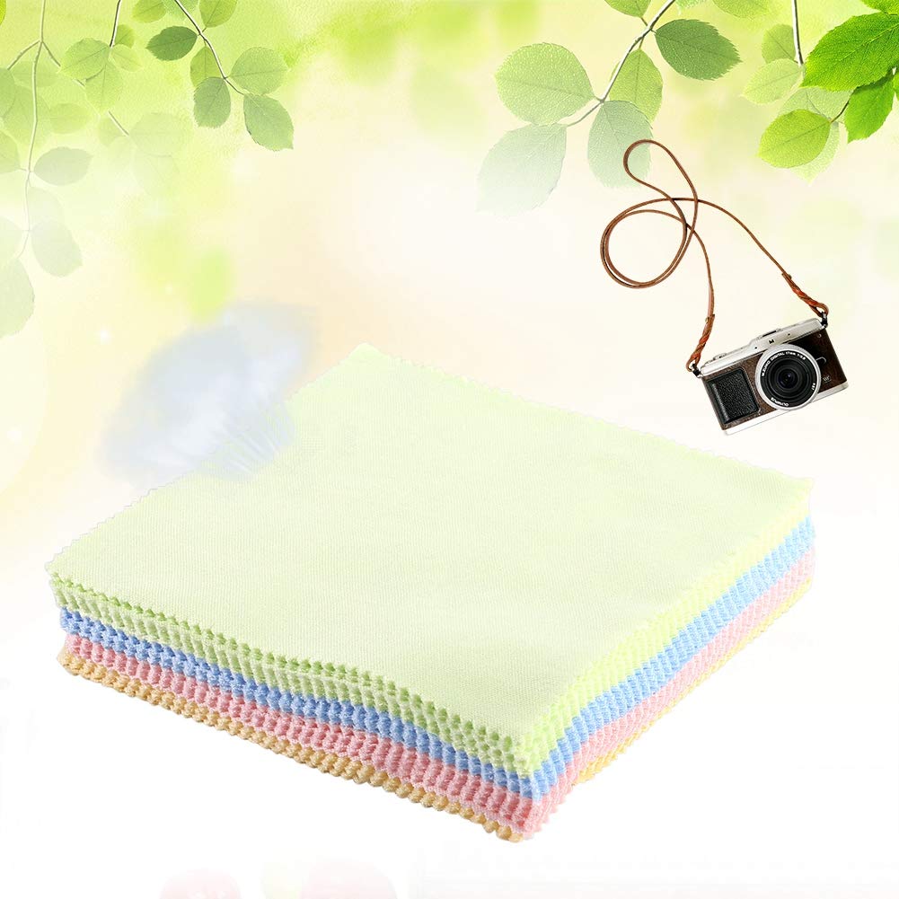 LCD Screen Cleaning Cloth, Microfiber Washable 70Pcs Reusable Screen Cleaning Cloth, for Camera Lens Glasses Dust Cleaner