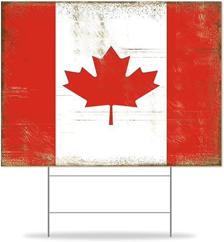 Miniatura 10 de Letrero de bandera nacional de la República Centroafricana, con estacas, de 18 x 24 pulgadas, doble cara, para suministros de fiesta de jardín,