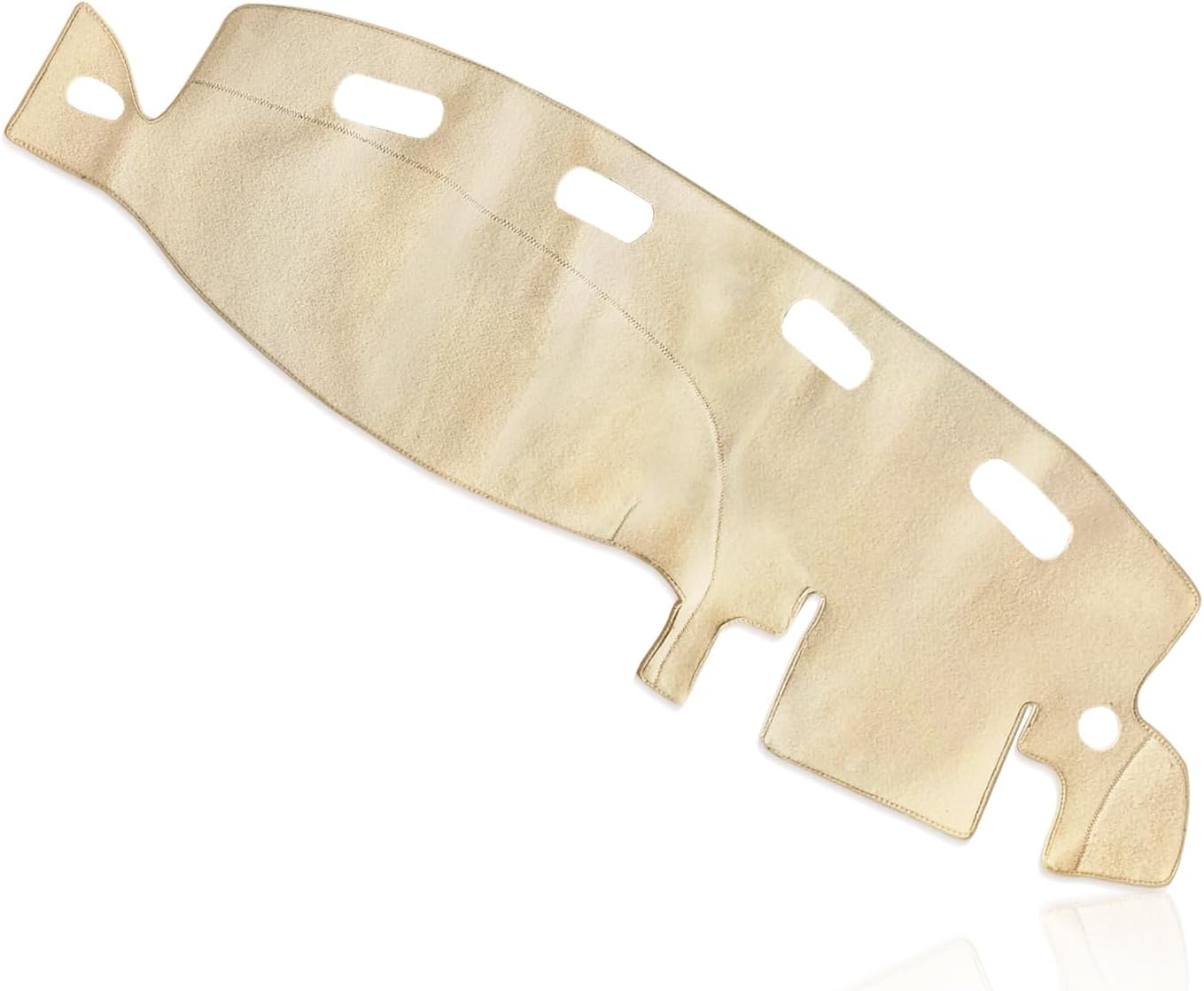 Dash Cover Mat, Center Console Cover Sunshield Protector, Dashboard Cover Compatible with Ram 1500 2500 3500 1998-2001 (Gray)