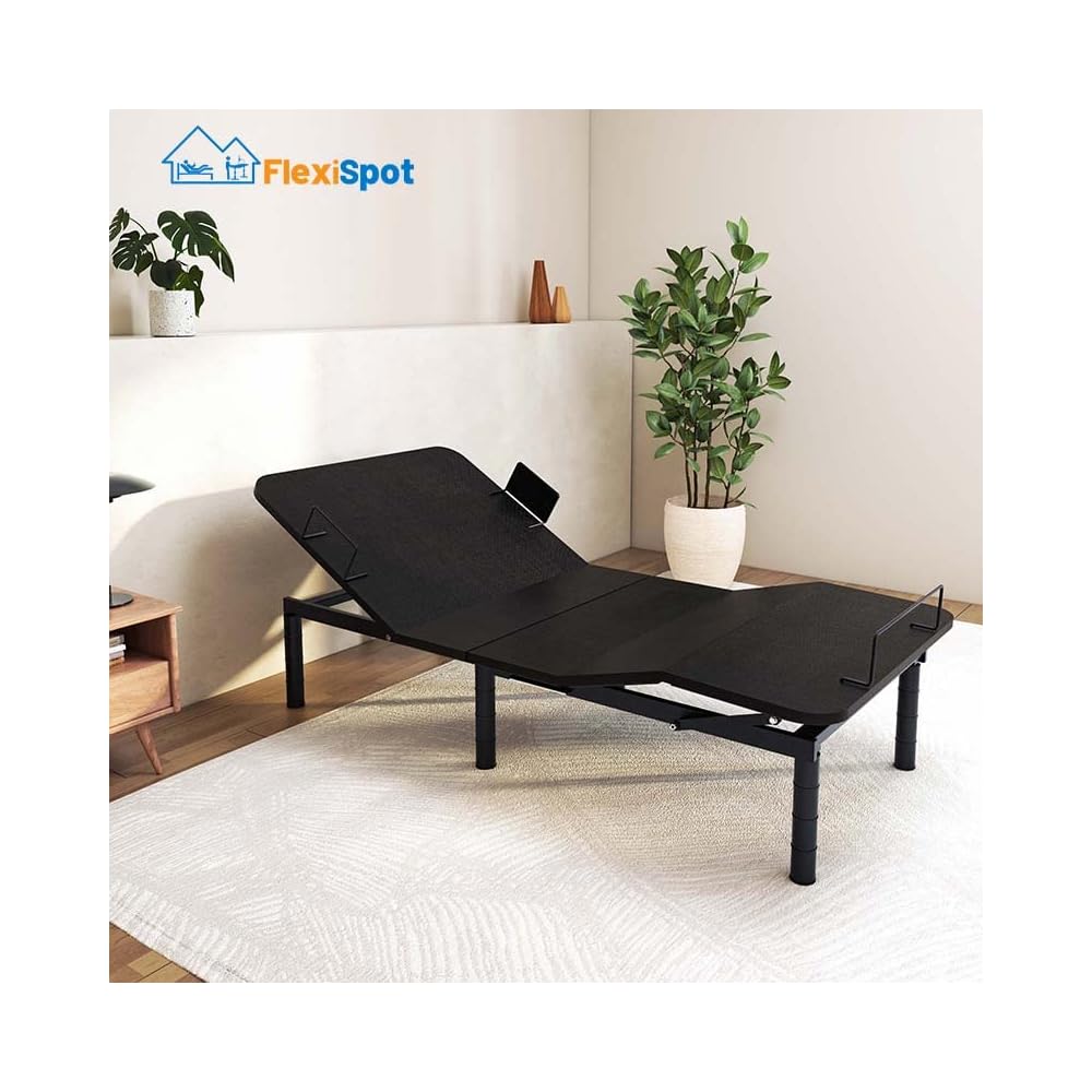 Buy FlexiSpot S3 Adjustable Bed Frame Base, Twin XL, Wireless, 5 Minutes Quick Assembly, Zero