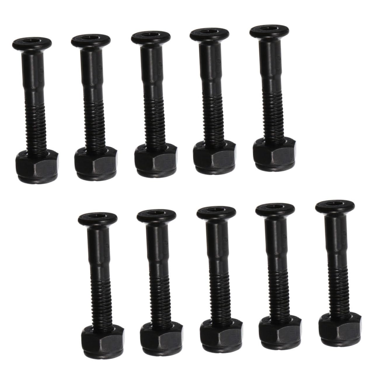GRIRIW 40Sets Skateboard Mounting Hardware Kit Screws and Nuts for Trucks Durable Bolts for Secure Attachment for Skateboarding Enthusiasts